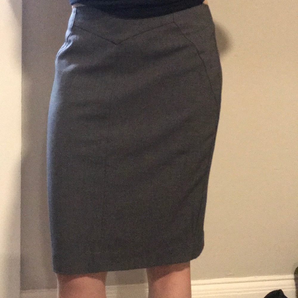 Gray skirt